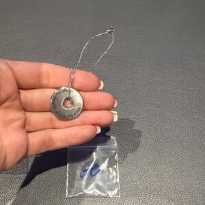 Silver Heart Pendant Necklace